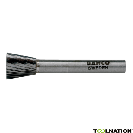 Bahco N1213M06 Hardmetalen stiftfrezen met trapeziumvormige kop - 1