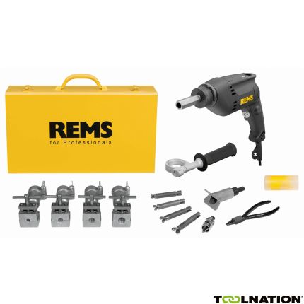 Rems 156010 R220 Twist/Hurrican Set 12-15-18-22 Elektrische Buisuithaler/Optromper - 1