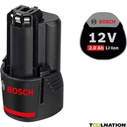Bosch Blauw Accessoires 1600Z0002X GBA 12 V 2.0 Ah Professional - 1