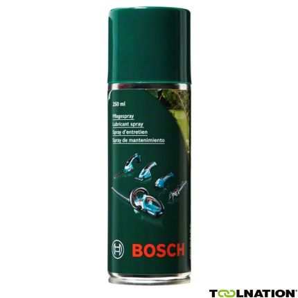 Bosch Tuin Accessoires 1609200399 Verzorgingsspray Spuitbus 250 ml voor heggenschaar, grasmaaier etc. - 1