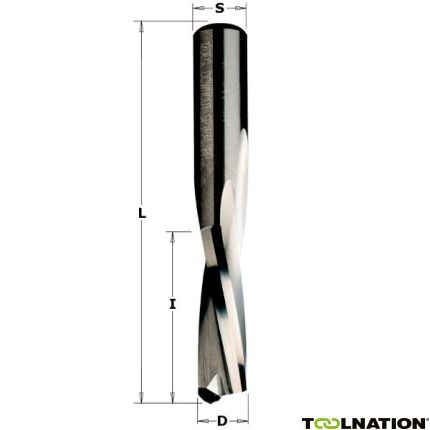 CMT 192.040.11 Snijfrees schroefvorm negatieve spiraal rechts diameter 4mm - 1