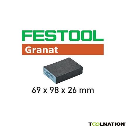 Festool Accessoires 201082 Schuurspons GRANAT 69x98x26 120 GR/6 - 1