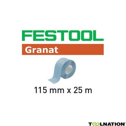 Festool Accessoires 201107 Schuurrol 115x25m P120 GRANAT - 1