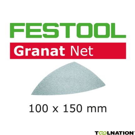 Festool Accessoires 203321 Netschuurmateriaal Granat Net STF DELTA P100 GR NET/50 - 1