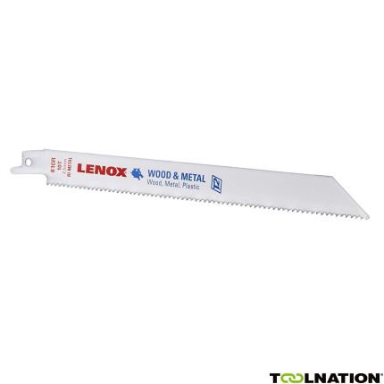 Lenox 20590B810R Reciprozaagblad Powerblast Bi-metaal B810R 203x19x1,3 mm 10TPI 25 stuks - 1