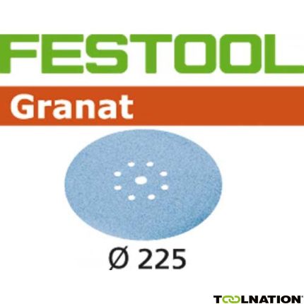 Festool Accessoires 499640 Schuurschijven STF D225/8 P180 GR/25 - 1