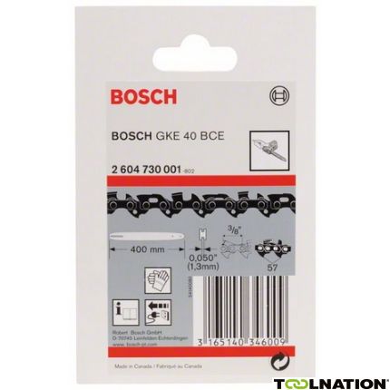 Bosch Blauw Accessoires 2604730001 Ketting voor GKE40BCE kettingzaag - 1