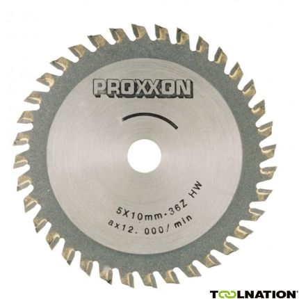 Proxxon 28732 HM-opgelast Cirkelzaagblad voor hout 36T - 1