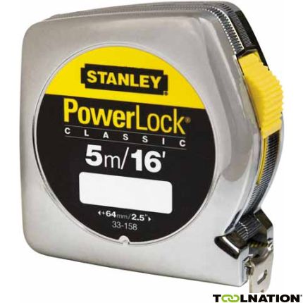 Stanley 0-33-203 Rolbandmaat Powerlock 3m/10' - 12,7mm - 1