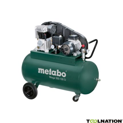 Metabo 601539000 Mega 350-100 D Compressor 90ltr - 1