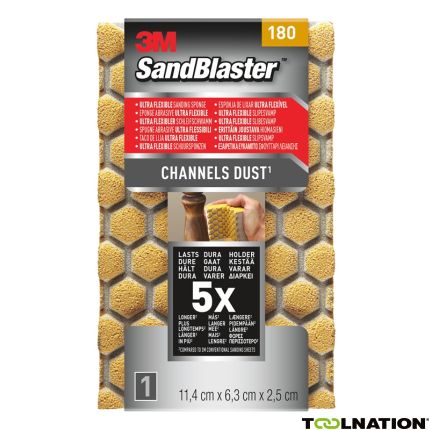3M 9180SBE Sandblaster UltraFlex Schuurspons Korrel 180 - 1