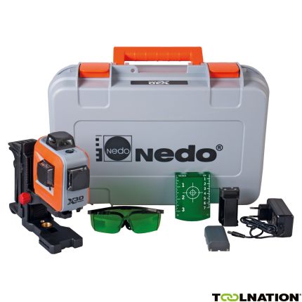 Nedo 460876 X-Liner 3D kruislijnlaser green - 1