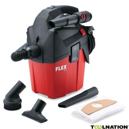Flex-tools 481513 VC 6 L MC Compacte Stofzuiger met handmatige filterreiniging - 2