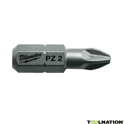 Milwaukee Accessoires 4932399590 Schroefbit PZ2 x 25 mm, 25 stuks - 1