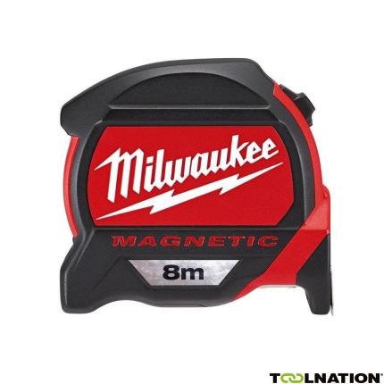Milwaukee Accessoires 4932464600 Rolmaat Magnetic GEN III 8 mtr. - 1