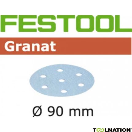 Festool Accessoires 498327 Schuurschijven STF D90/6 P800 GR/50 - 1