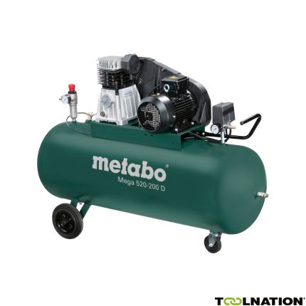 Metabo 601541000 Mega 520-200 D Compressor 200ltr - 1
