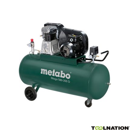 Metabo 601588000 Mega 580-200 D Compressor 200ltr - 1
