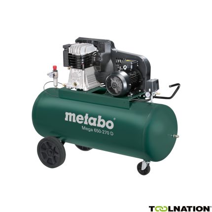 Metabo 601543000 Mega 650-270 D Compressor 270ltr - 1
