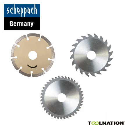 Scheppach 7901805704 Zaagbladenset 3-delig voor PL285 - 1