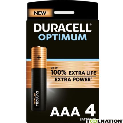 Duracell D137516 Alkaline Optimum AAA 4st. - 1