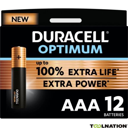 Duracell D137936 Alkaline Optimum AAA 12st. - 2