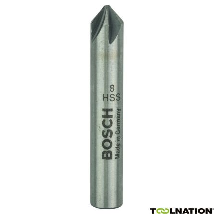 Bosch Blauw Accessoires 2608596664 Conische verzinkboor HSS 8,0 mm Cilindrische schacht - 1