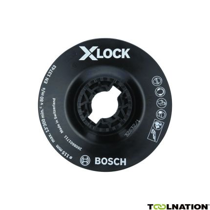 Bosch Blauw Accessoires 2608601711 X-LOCK Steunschijf 115 mm zacht - 1