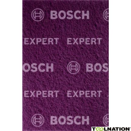 Bosch Blauw Accessoires 2608901215 Expert N880 vliespad voor handmatig schuren 152 x 229 mm, zeer fijn A, 25 stuks - 1