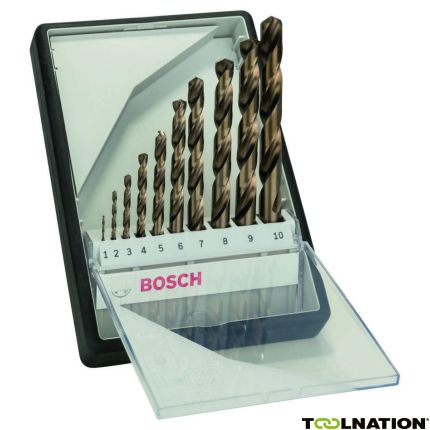 Bosch Groen Accessoires 2607019925 10-delige HSS metaalboren set - 1