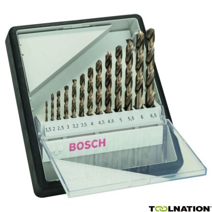 Bosch Groen Accessoires 2607019926 13-delige HSS metaalboren set Robustline - 1