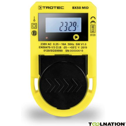 Trotec 3510205950 BX50 MID Energieverbruiksmeter - 6