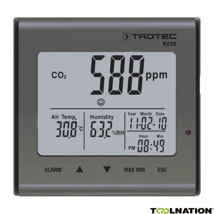 Trotec 3510205014 BZ25 CO2-luchtkwaliteitsmonitor - 7