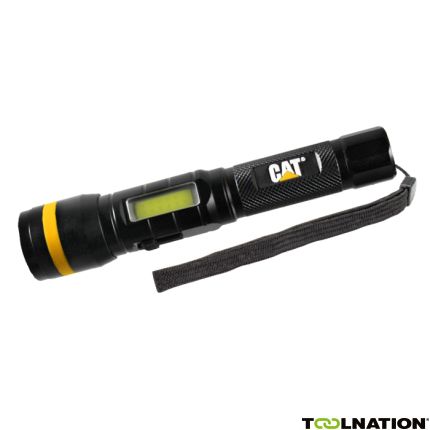 CAT CT6215 Focus Tactical LED Zaklamp 100-700 Lumen met powerbank functie - 1