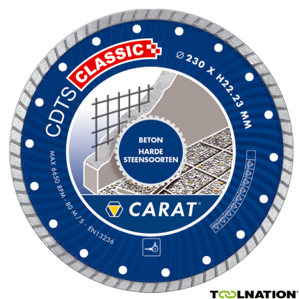 Carat CDTSC23030 Diamantzaagblad CDTS CLASSIC 230x22,2MM - 1