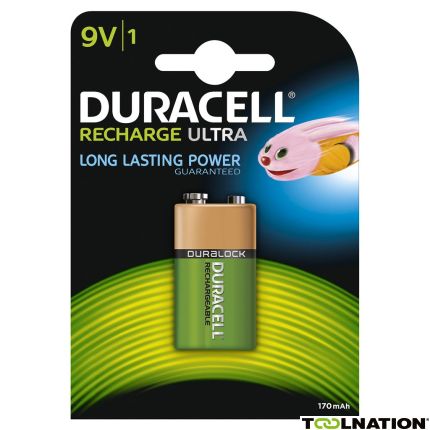 Duracell D056008 Oplaadbare Batterij Ultra 9V 1st. - 1