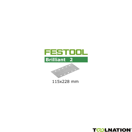 Festool Accessoires 492827 Schuurstroken Brilliant 2 STF 115x228 P150 BR2/100 - 1