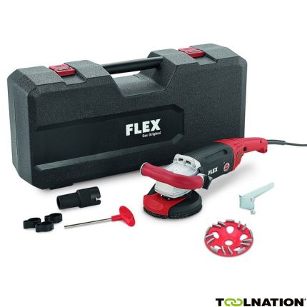 Flex-tools 408638 LD 18-7 125 R, Kit E-Jet 125 mm betonschuurmachine - 1