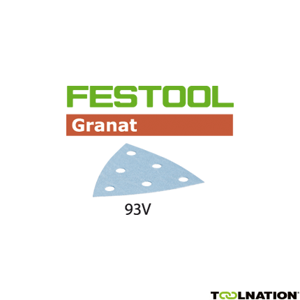 Festool Accessoires 497400 Granat Schuurbladen STF V93/6 P400 GR/100 - 1