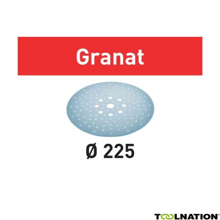 Festool Accessoires 205655 Schuurschijven Granat STF D225/128 P80 GR/25 - 2