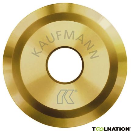 Kaufmann 1098025 Profi Hardmetalen snijwiel 22 mm Tin - 1