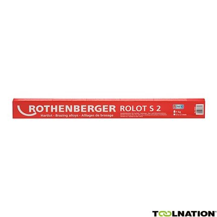 Rothenberger Accessoires 40202 40202 ROLOT S 2, vergelijkbaar met ISO 17672, 2x2x500 mm, 1 kg - 1