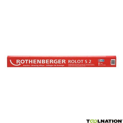 Rothenberger Accessoires 40212 40212 ROLOT S 2, volgens ISO 17672, 2x2x500 mm, 1 kg - 1