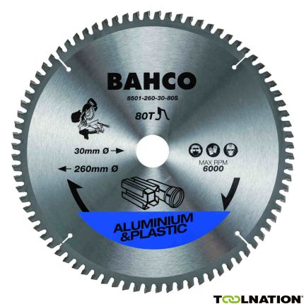 Bahco 8501-18S Cirkelzaagbladen voor aluminium en kunststof in verstekzagen - 2