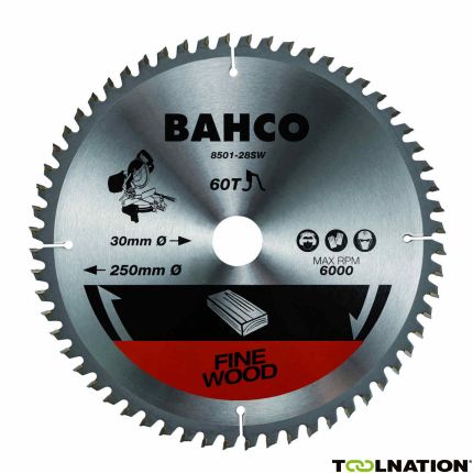 Bahco 8501-28SW Cirkelzaagbladen voor hout in verstekzagen - 1