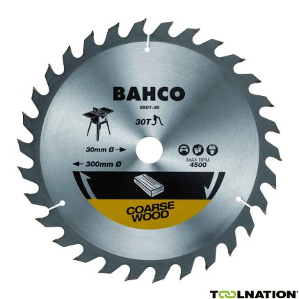 Bahco 8501-31F Cirkelzaagbladen voor hout in bouwplaatszagen - 1