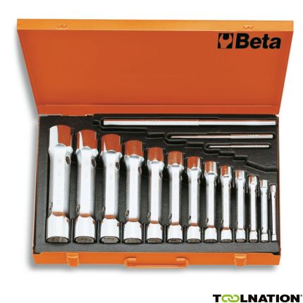 Beta 009300098 930/C13 13-delige set pijpsleutels, twaalfkant en zware uitvoering (art. 930) in kistje - 2