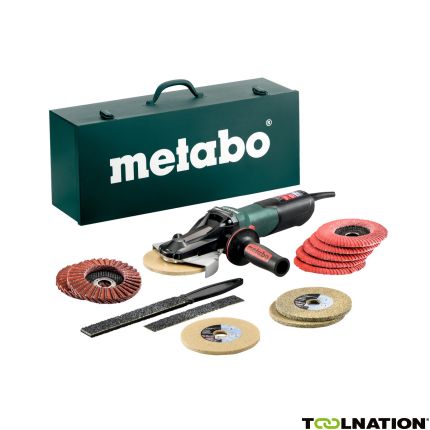 Metabo 613080500 WEVF 10-125 Quick Inox Set Platkopslijper 125 mm - 3