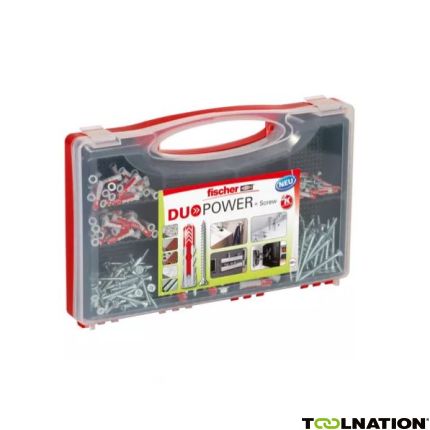 Fischer 536091 Red-Box DuoPower pluggen met schroef - 1