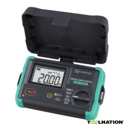 Kyoritsu 30574340 4105DL Digitale Aardverspreidingsweerstandmeter kit - 1